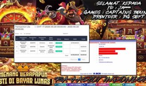 kemenangan capstains bounty rajaslot 20 mei 2025