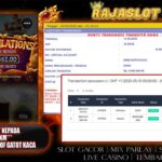 kemenangan slot rajaslot 11 mei 2025