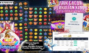 member mis menang 4 juta dari slot starlight princess di rajaslot