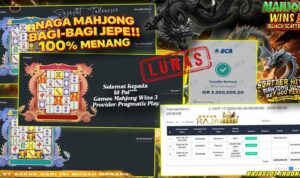 pal*** meraih kemenangan 3 juta dari mahjong wins 3 di rajaslot